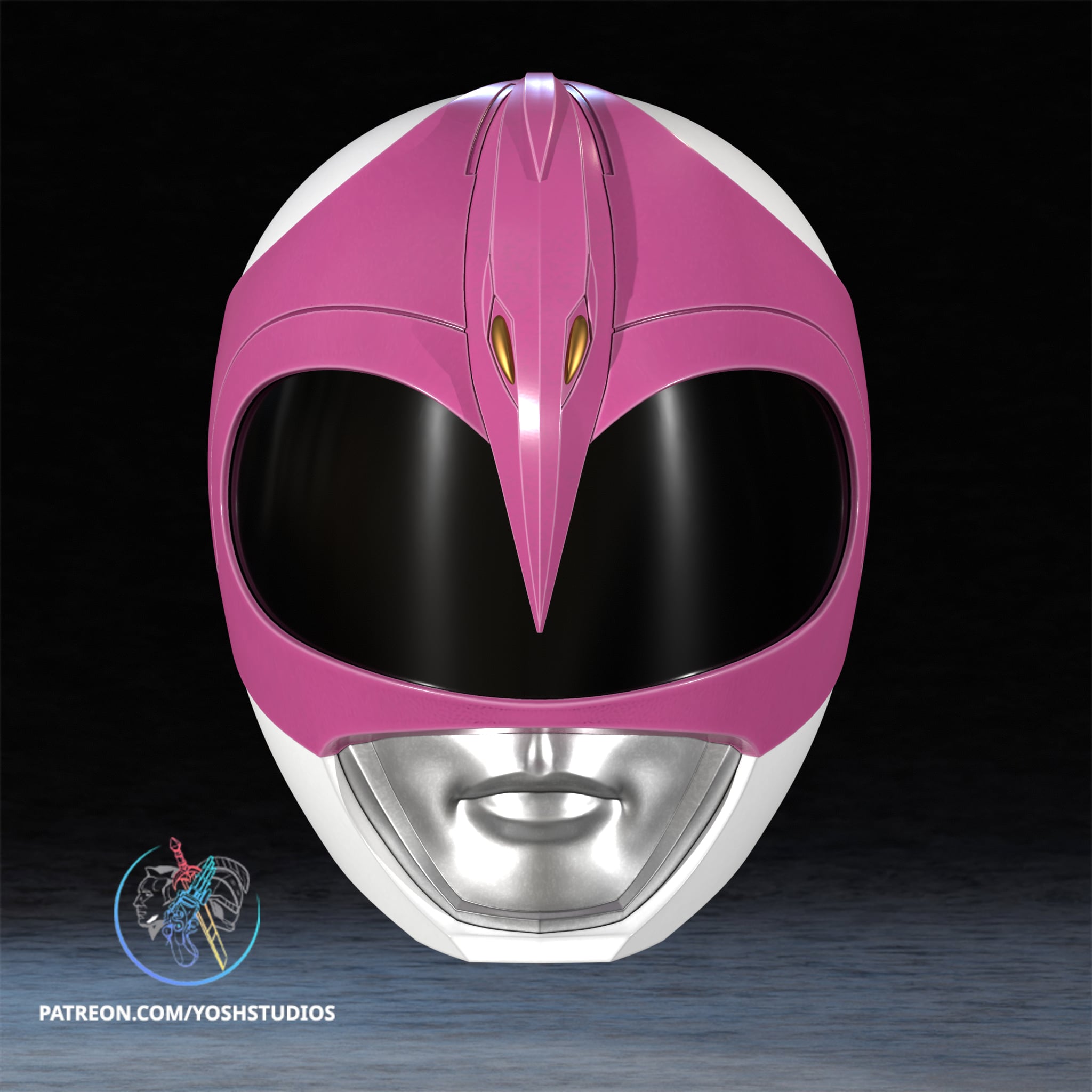 OG Pink Helmet 3D Printer STL file 3d model