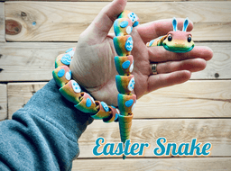 Easter Snake 3d model