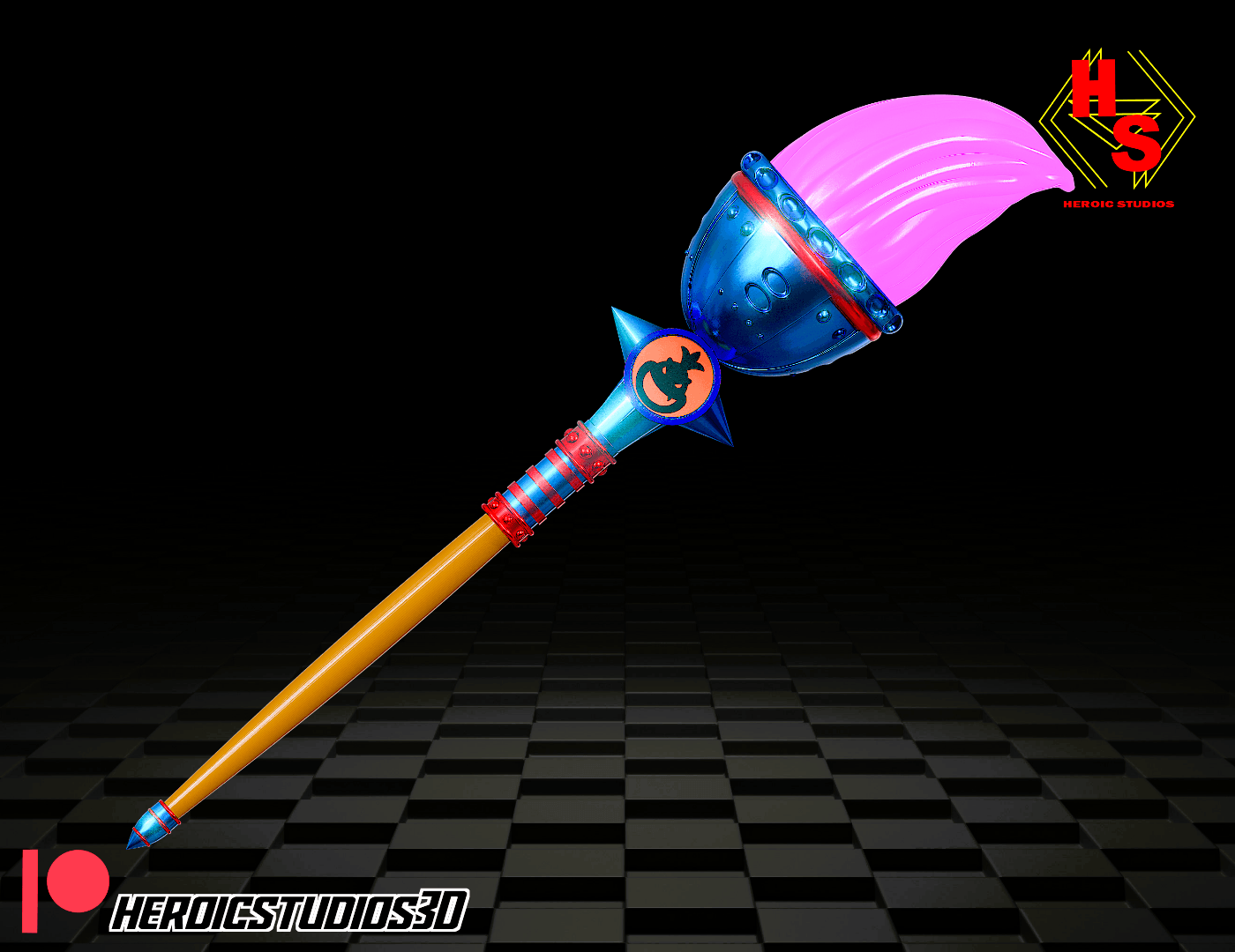 Magic Paint Brush 3d model