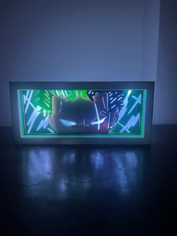 One Piece - Zoro LED Lightbox 3d model