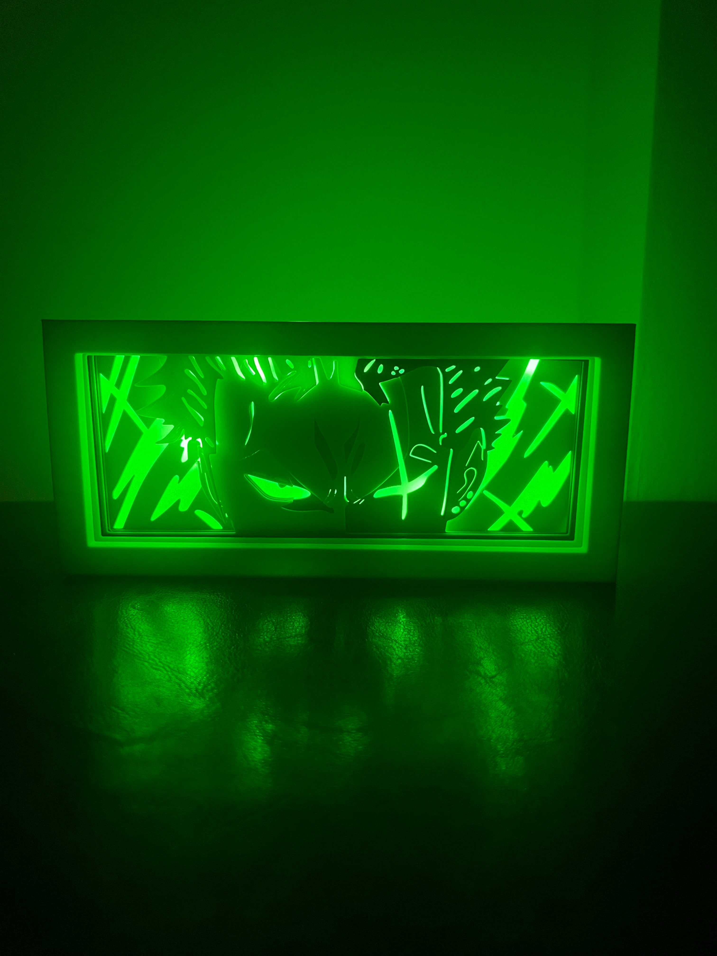One Piece - Zoro LED Lightbox 3d model