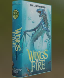 Wings of Fire v1 - Book Litho 3d model