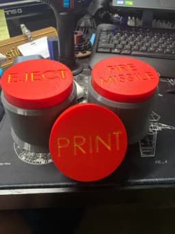 Button 3d model