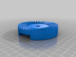 Molette serrage pour mono tréteau 3d model