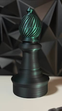 Chess Inspired Lamp - Bishop Edition 3d model