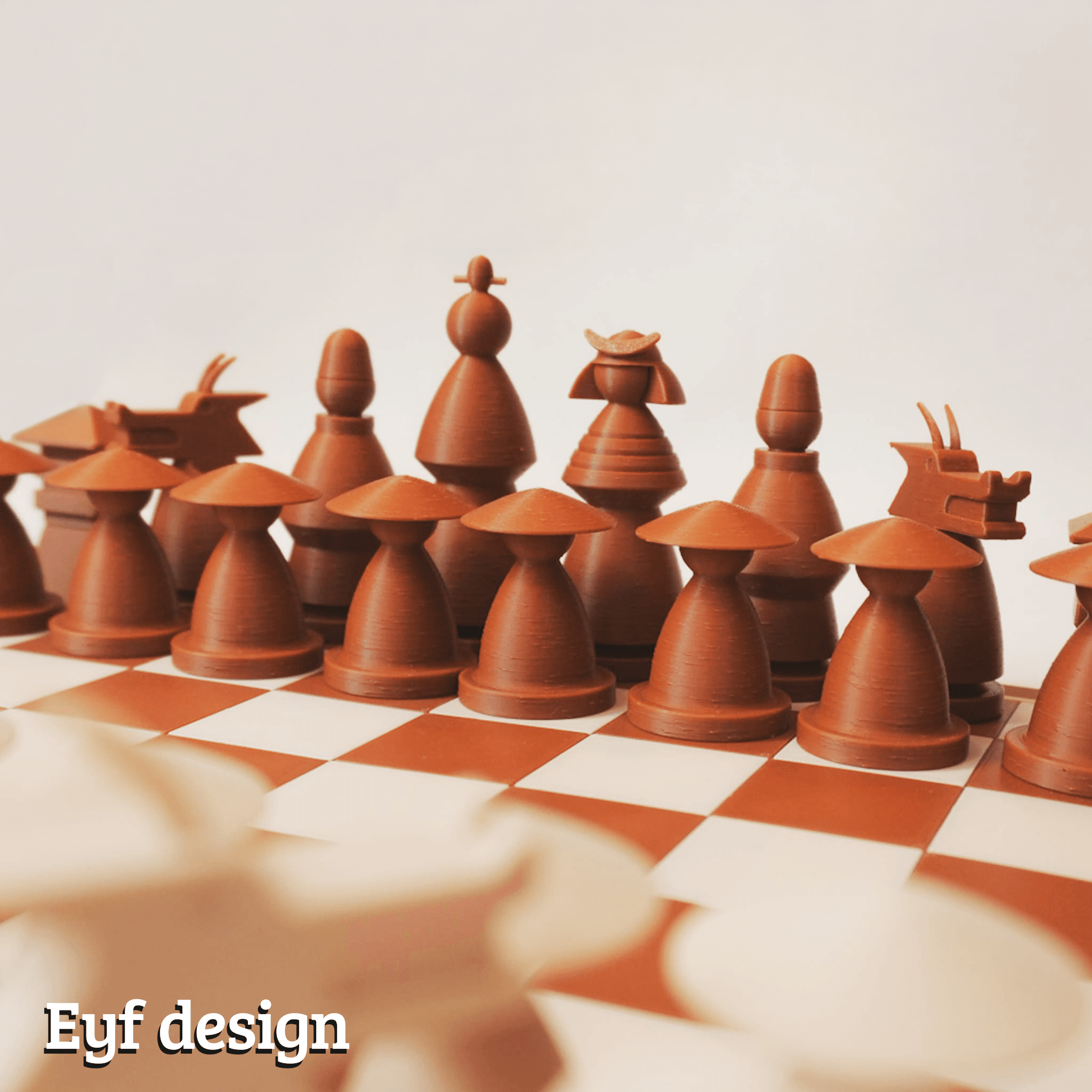 Japanese Chess Set.3mf 3d model
