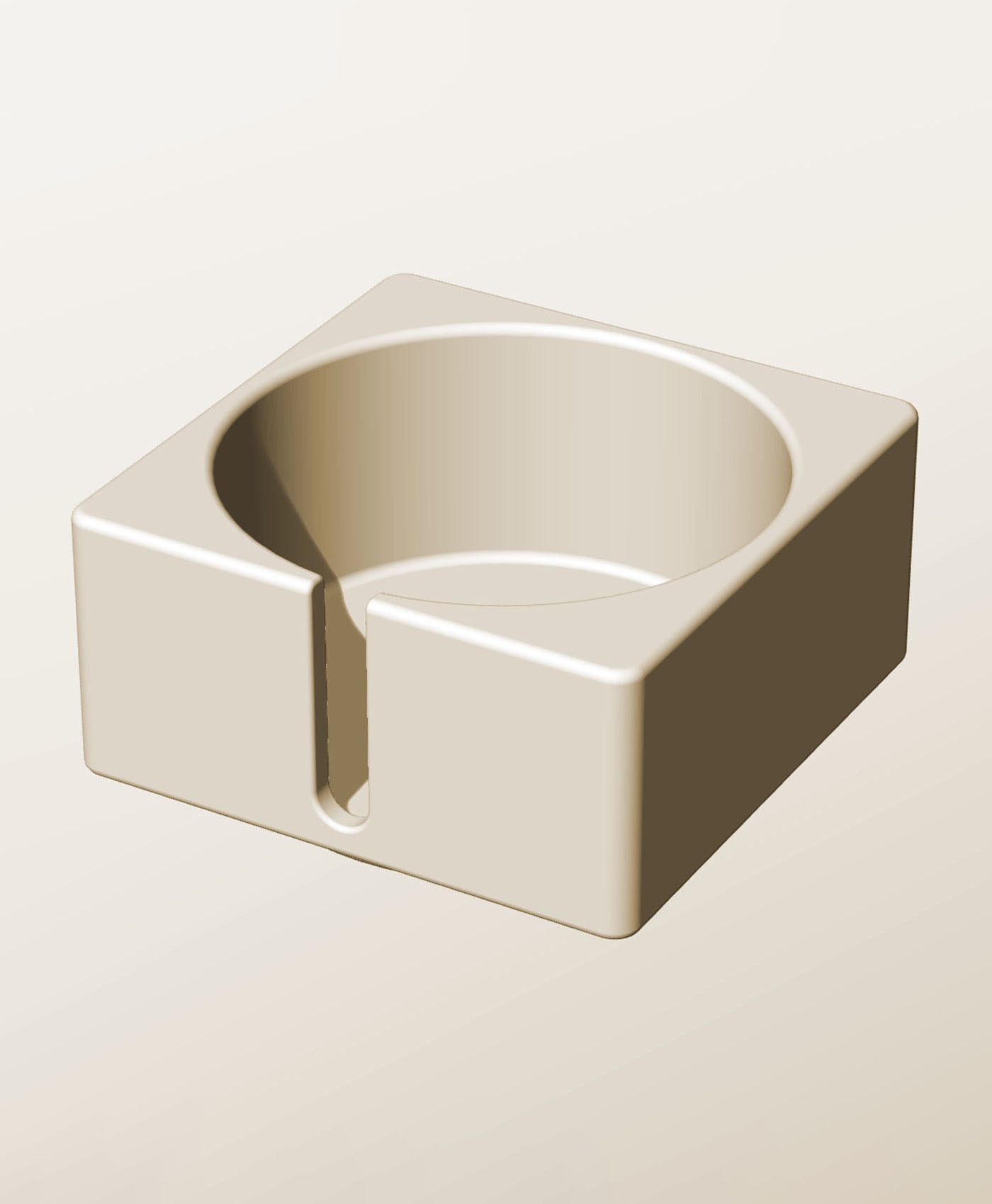 CS96-50-S Modular slotted component container modern decor 3d model