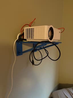Projector mount/shelf 3d model