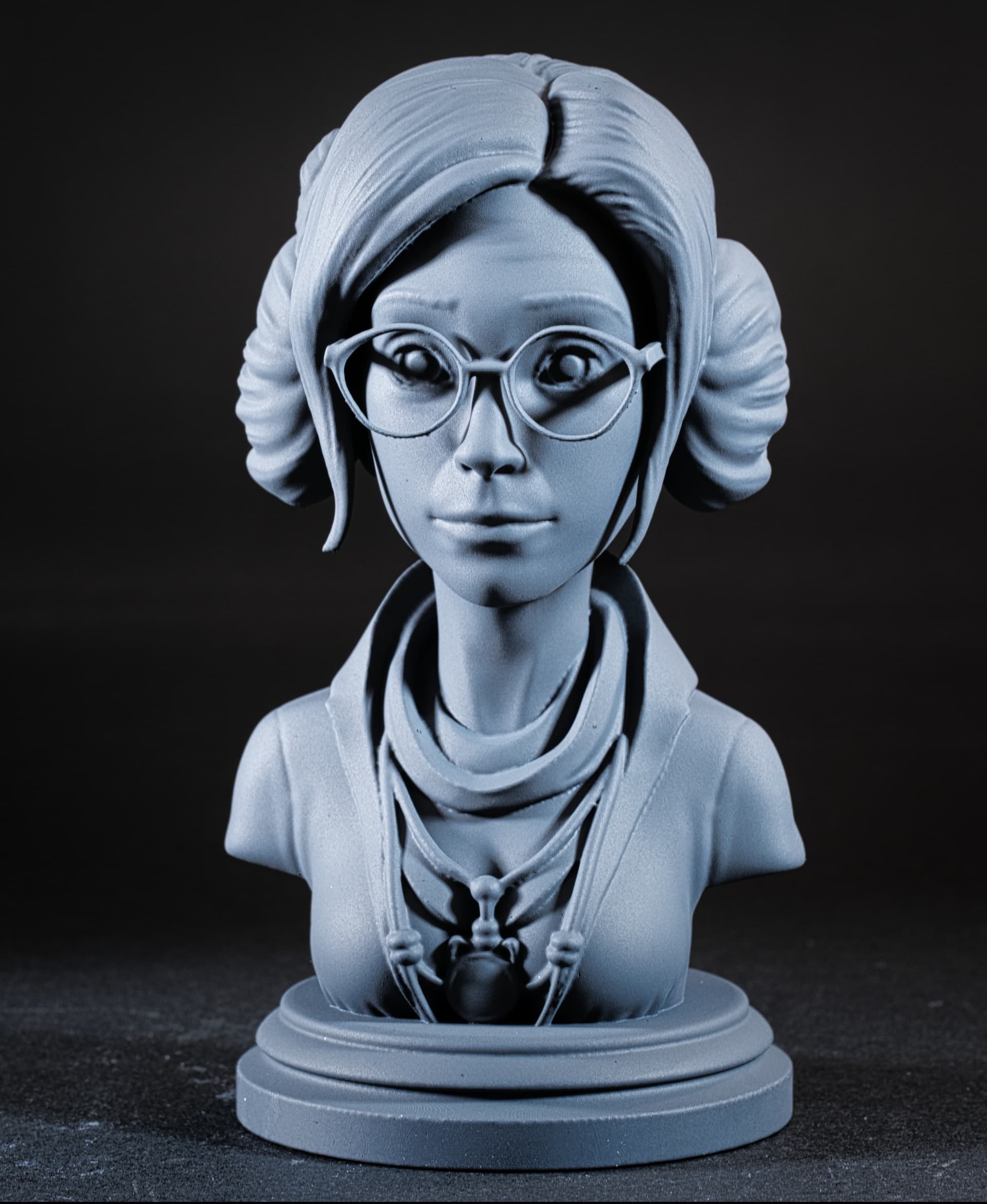 Carrie Fisher Bust
Printer: Elegoo Saturn 2
Resin: Siraya Tech Fast Navy Grey