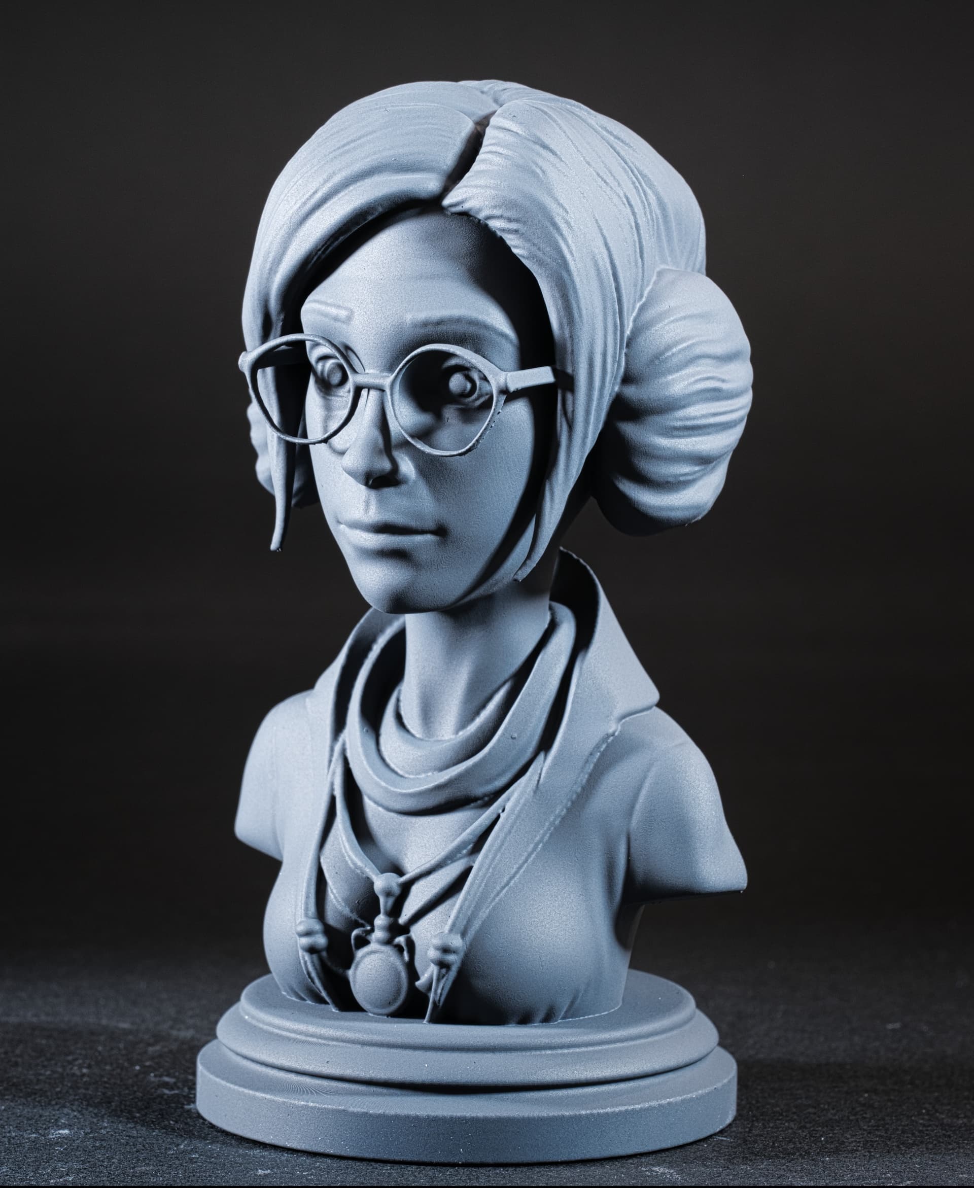 Carrie Fisher Bust
Printer: Elegoo Saturn 2
Resin: Siraya Tech Fast Navy Grey