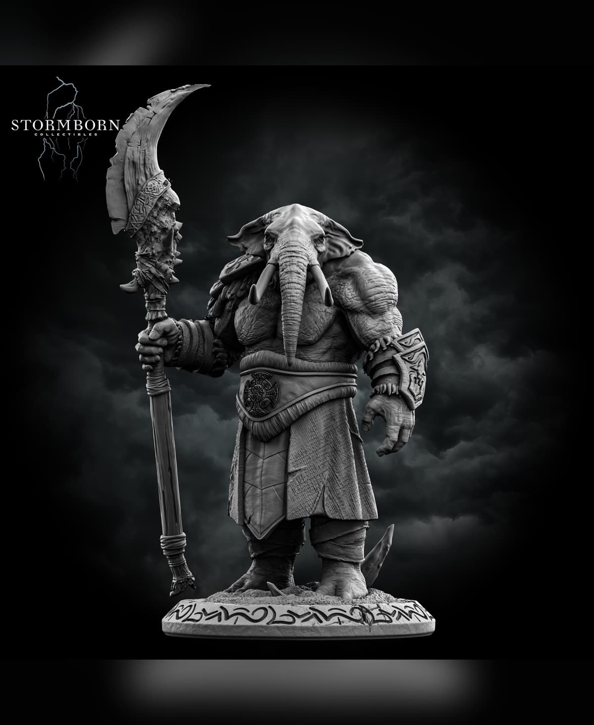 (32mm) Loxodon 3d model