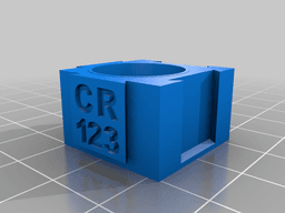 Expandable Battery Holders for Different Sizes 3d model
