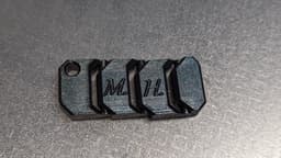 Flexi Keychain 3d model