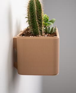 Rectangular Wall Planter 3d model