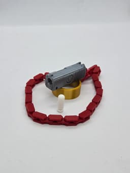 Gunchaku — Spinning Fidget Blaster Toy 3d model