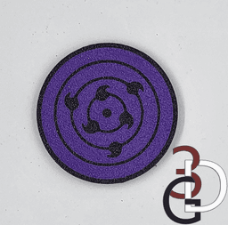Sharingan eyes - magnets/coasters 3d model