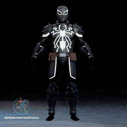 Agent Venom Armor 3D Printer STL File 3d model