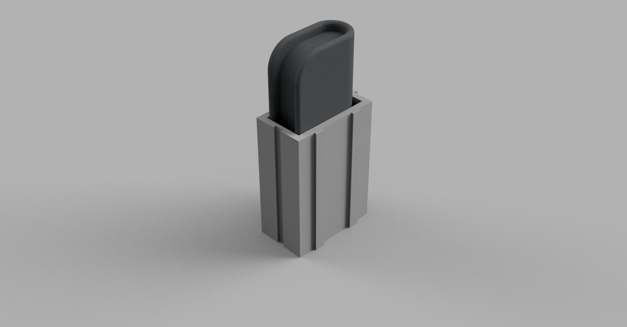 BlankKnifeHolder_V1.step 3d model