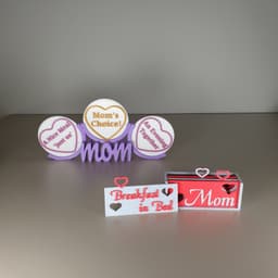 Mother's Day Tokens 3d model