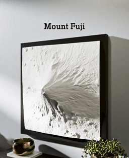 Mount Fuji 3d model