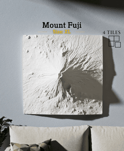 Mount Fuji 3d model