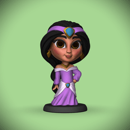 Jasmine -"Fairytale Tots" 3d model
