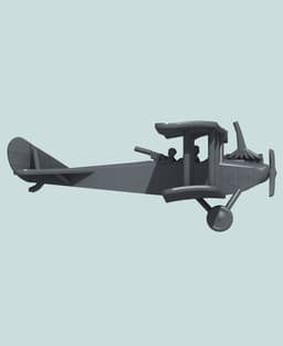 1:144 Rumpler C.Ia 3d model