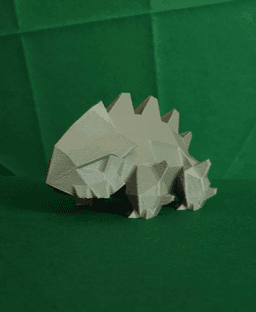 Lairon Low Poly Pokemon 3d model