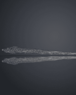 Dragon Heartstring Wand - Harry Potter 3d model