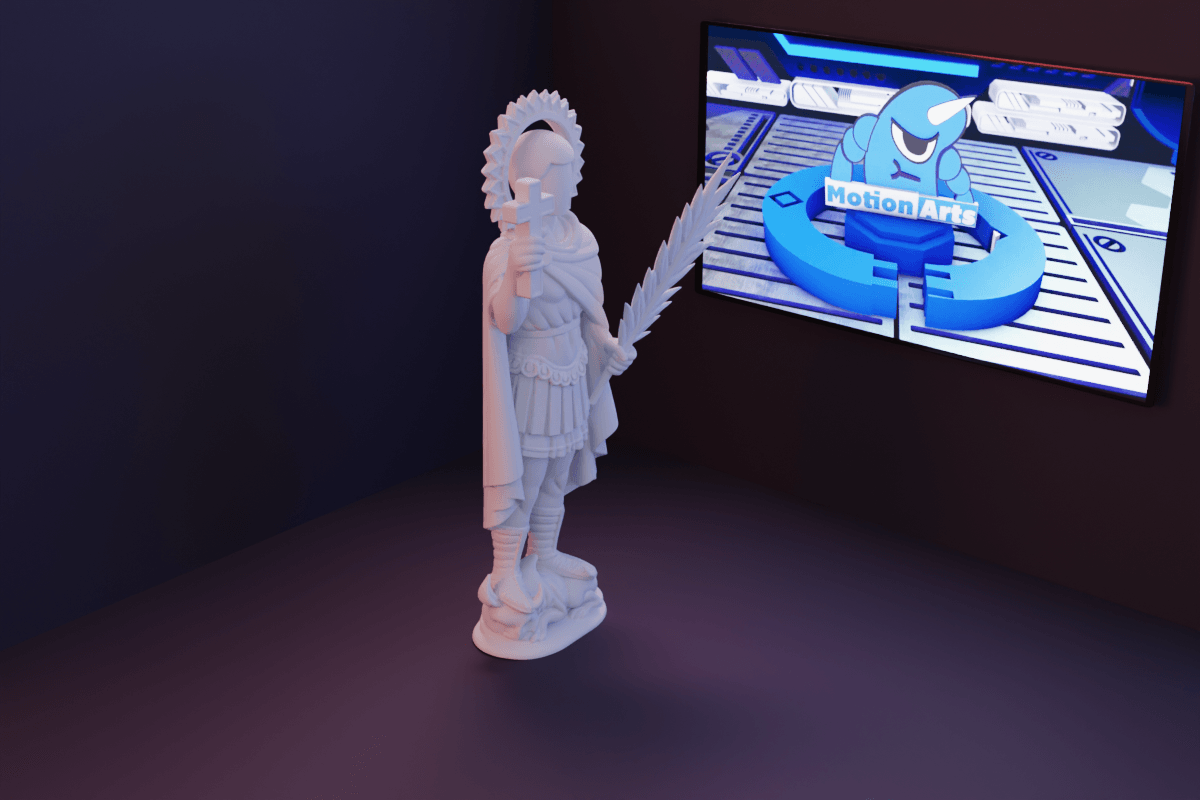 Santo Expedito.stl 3d model