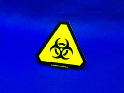 Warning Sign - Biohazard 3d model