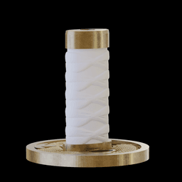 Obanai Sword Soda Cup Topper 3d model