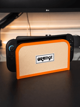 Orange Amp Switch Dock Cover 3d model