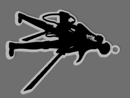 SHINGEKI NO KYOJIN KEYCHAIN COMBO 3d model