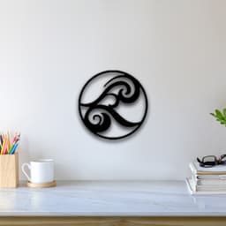 Water Wall Art 3d model