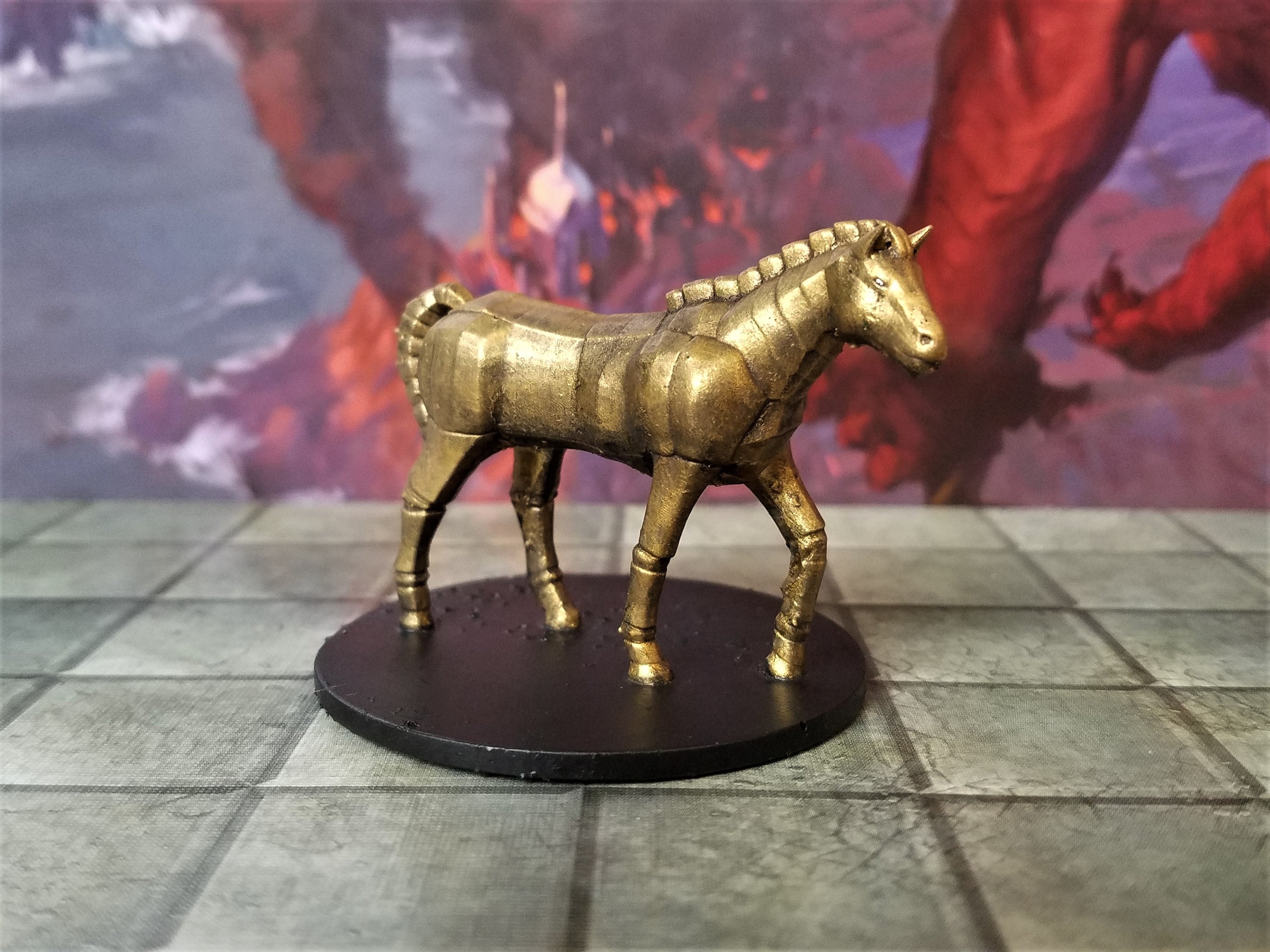 Clockwork Horse - Clockwork Horse - 3d print - D&D - 3d model
