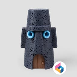 Squidward's House 3d model