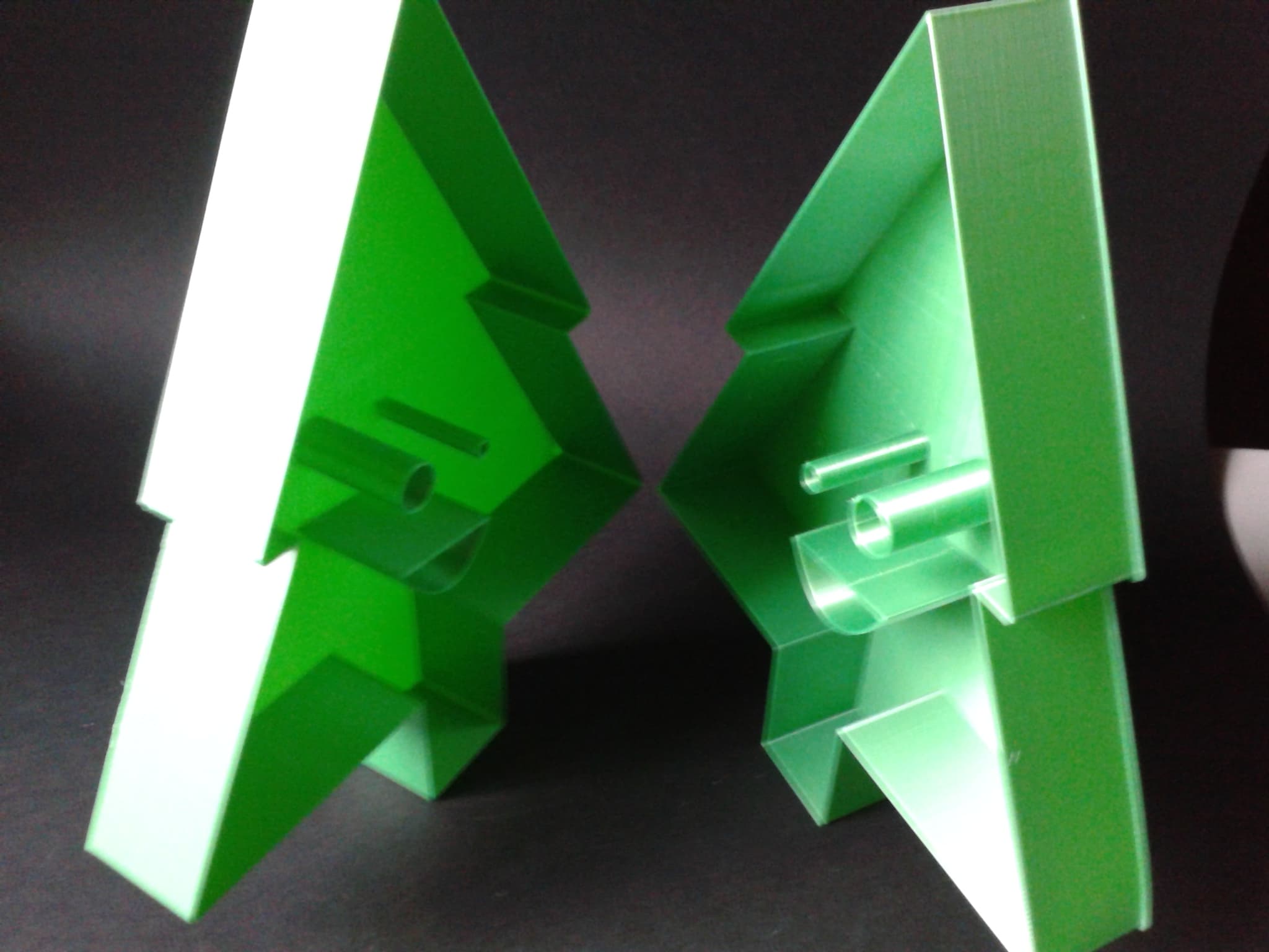 oh christmas DIGIT FIVE, nestable box (v2) 3d model