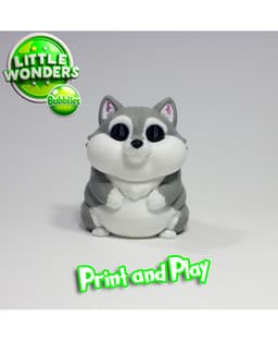 Chubby Wolf 3d model