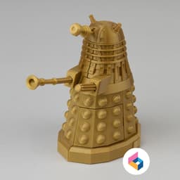 Foldable Dalek 3d model