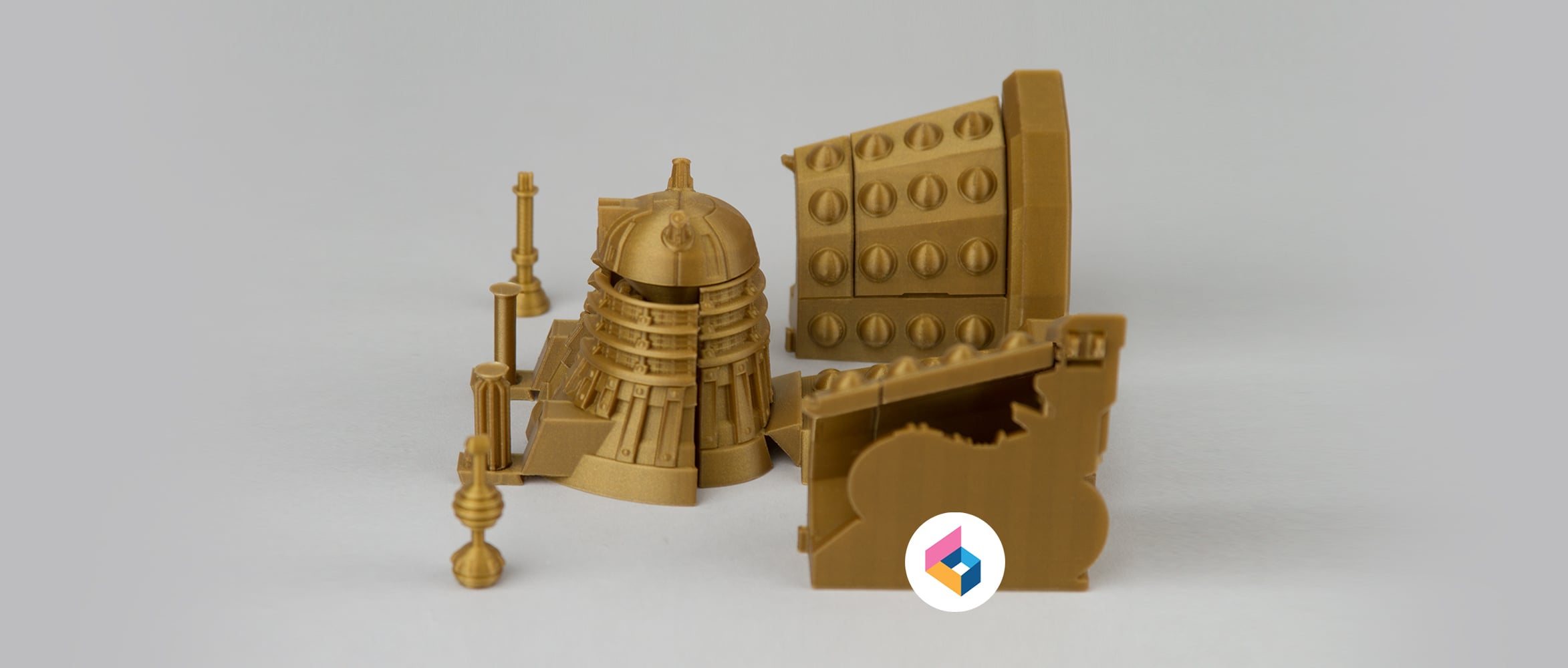 Foldable Dalek 3d model