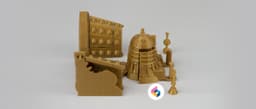 Foldable Dalek 3d model