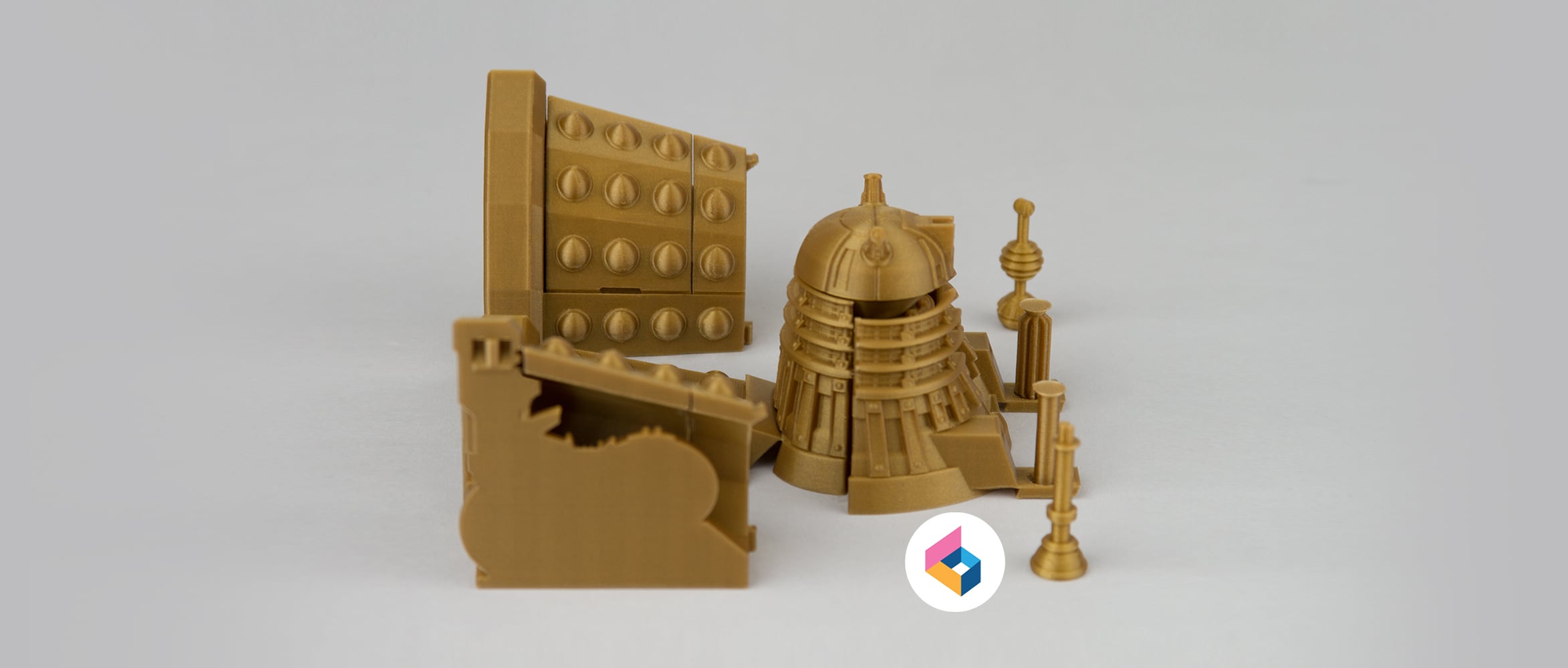 Foldable Dalek 3d model