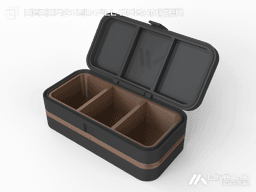 Decorated Pill Organizer 3d model