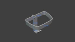 Rexus Xierra G23 Mouse Holder 3d model