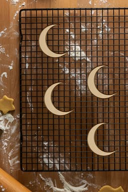 Moon Cookie Cutter, Biscuit Cutter 3d model