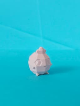 Igglybuff Low Poly Pokemon 3d model