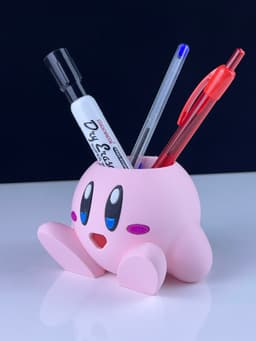 Kirby pen holder 3d model