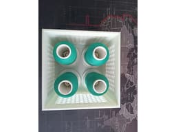 stackable box for 48x70mm overlock yarn spools 3d model