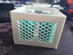 stackable box for 48x70mm overlock yarn spools 3d model
